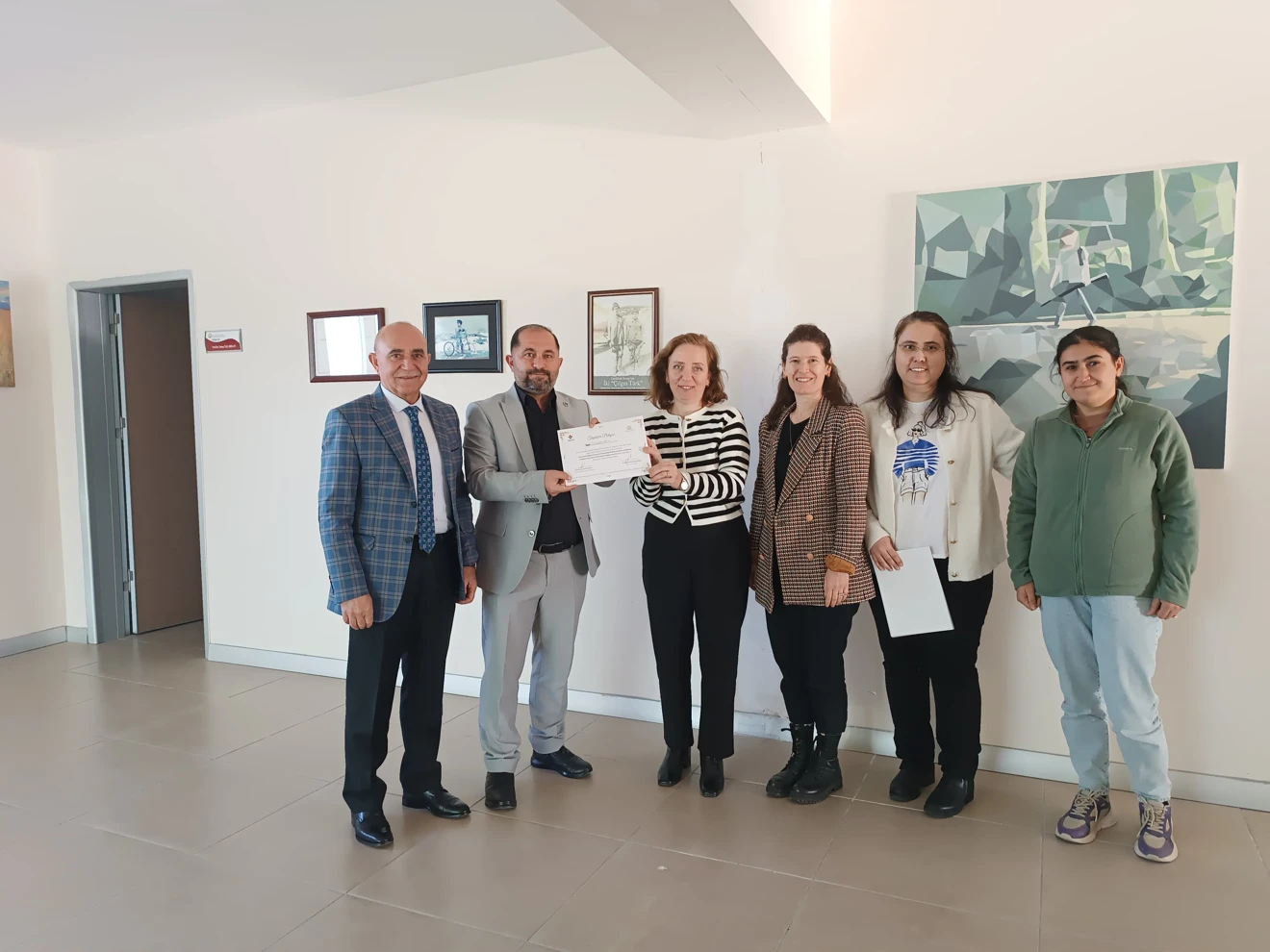 Teşekkür Belgesi 